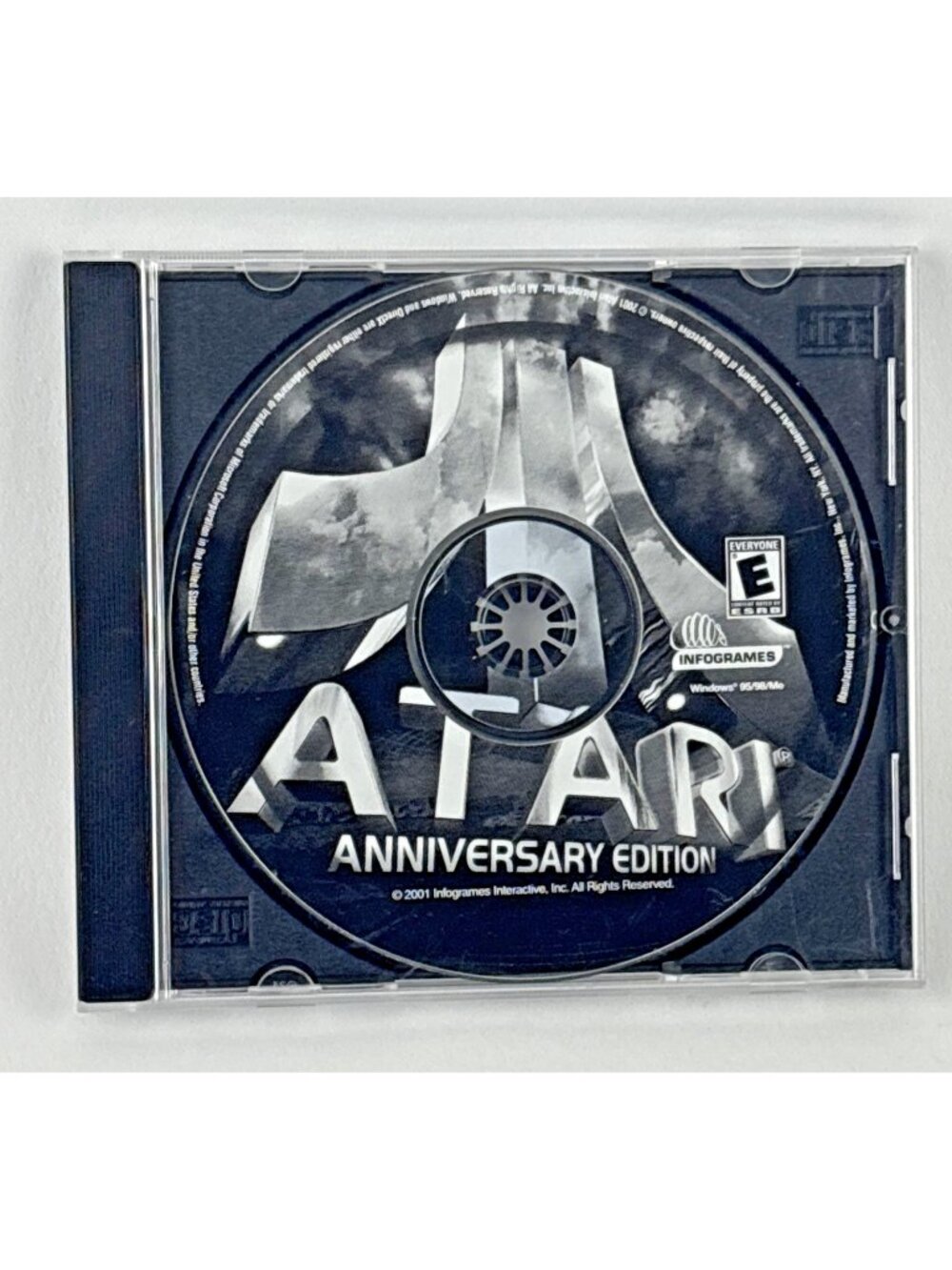 Atari Anniversary Edition PC Video Game 2001 Disc Only Tested